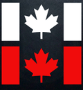 Canadian Flag Decal
