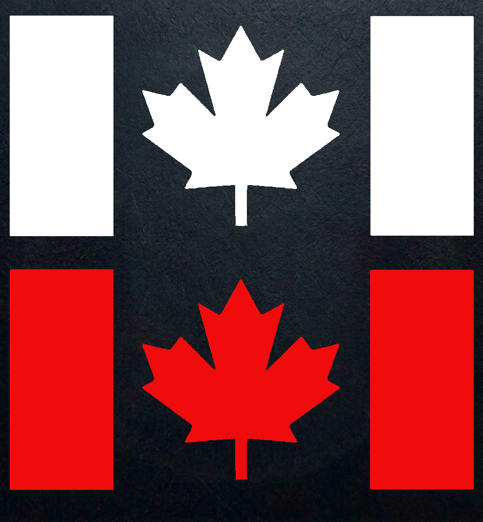 Canadian Flag Decal