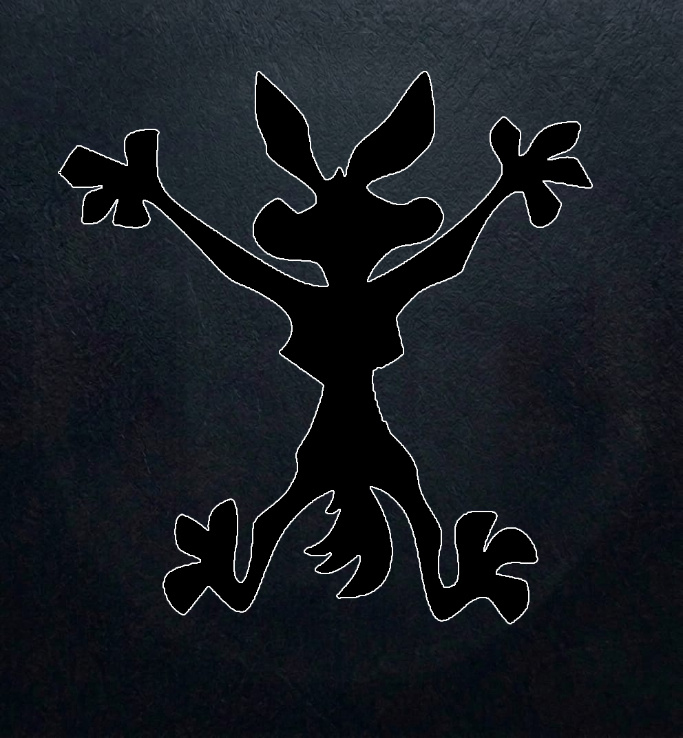 Coyote Decal