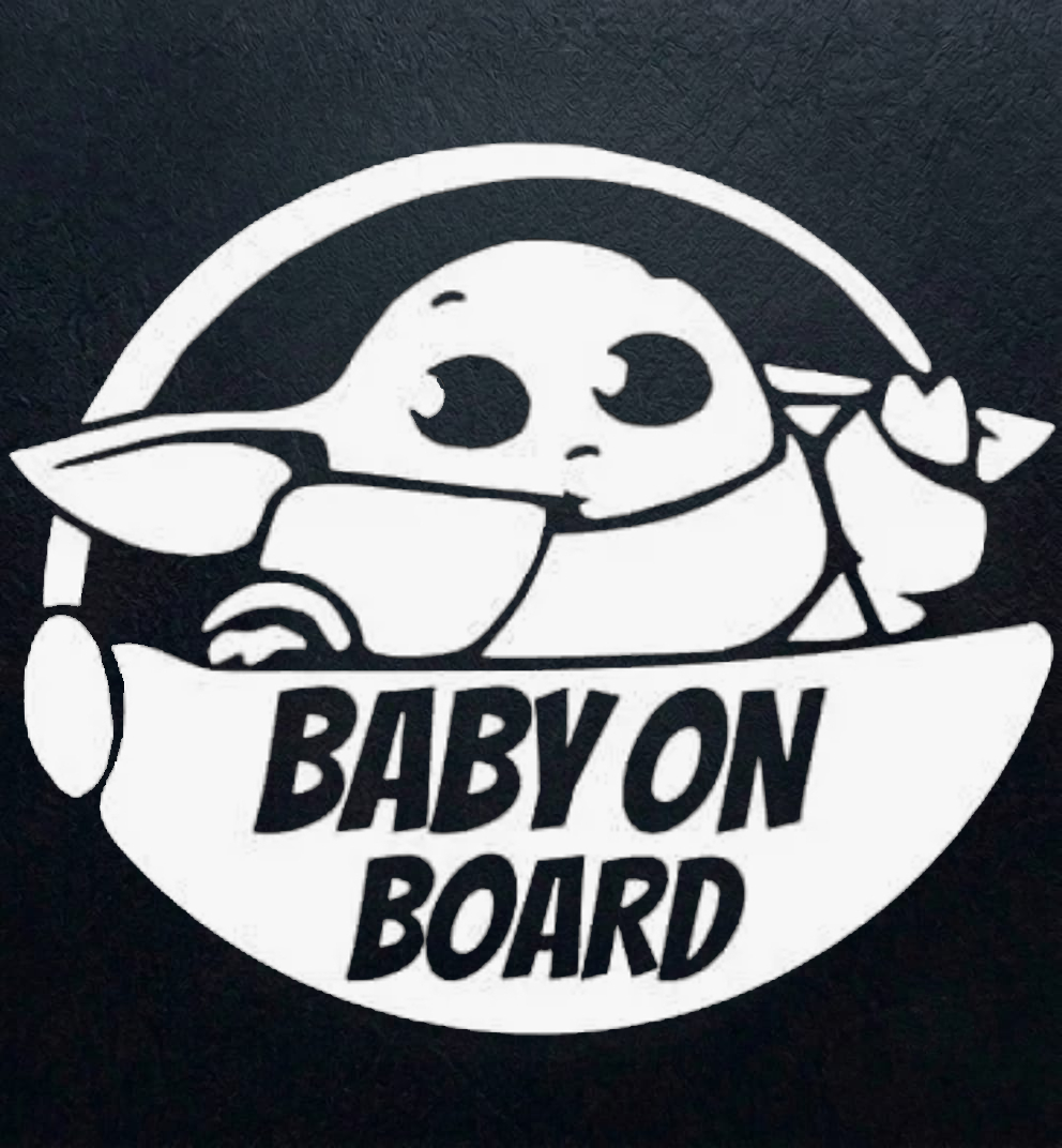 Baby On Board Vinyl Car Decal